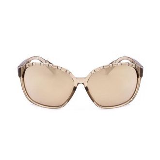 adidas Ladies Beige Round Sunglasses SP0013-01A-4