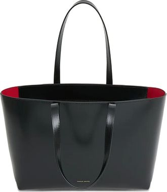 Mansur Gavriel Kleine shopper met rits - Zwart