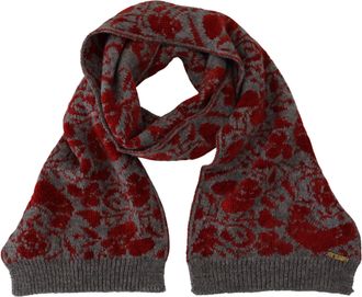 Gianfranco Ferre Knitted Wrap Warmer Womens Shawl Scarf