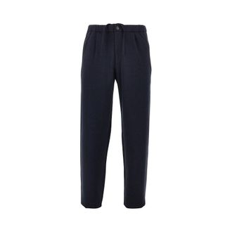 Emporio Armani Jersey pants with elasticated waist Man 46