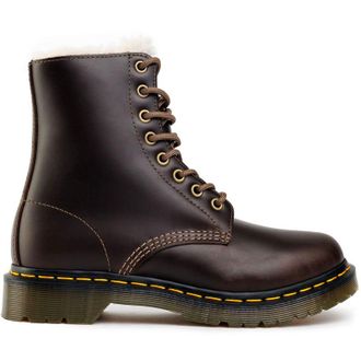 Dr. Martens Womens Dr 1460 Serena Boots - Green Leather - Size UK 3