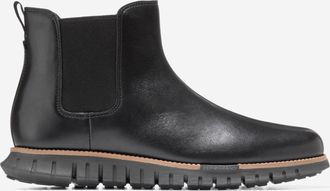 Cole Haan Mens ZER&Oslash;GRAND Remastered Waterproof Chelsea Boots - Black Size 10.5