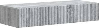 vidaXL Mesa Lateral Montada En La Pared 87,5 X 34,5 X 17 Cm Vidaxl
