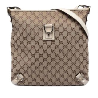 Gucci Pre-owned Cross Body Bags, female, Beige, Size: ONE SIZE Pre-owned Abbey Crossbody Bag