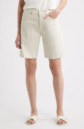 Rails Agoura Denim Bermuda Shorts in Malibu Stripe at Nordstrom, Size 31