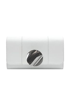 Perrin Paris Le Disque Clutch Classic in White at Nordstrom
