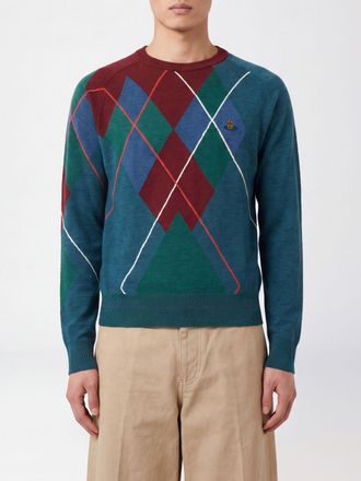 Vivienne Westwood Argyle Wool and Cotton Crewneck Jumper