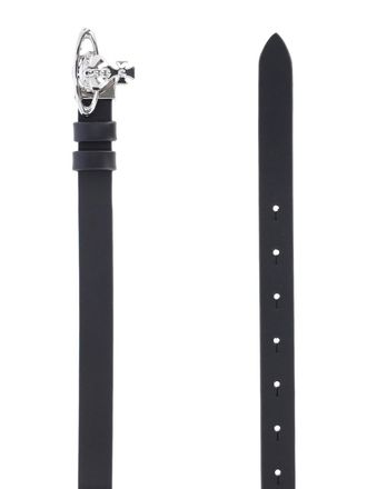 Vivienne Westwood Womens Belts Black Cow Leather