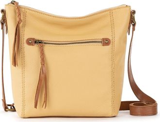 The Sak Ashland Leather Crossbody Bag in Buttercup at Nordstrom