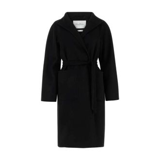 Max Mara Dames, Mantels, Zwart, Maat: XS Kasjmier