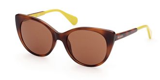 Max & Co. MO0021 52E Womens Sunglasses Tortoiseshell Size 56