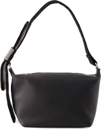 Kara Womens Hobo Black Calfskin