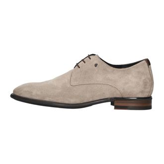 Van Bommel Sbm-30165 Terra Veter-schoen - Heren - Veterschoenen - Grijs - 42 EU - Leer - Schoenen