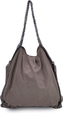 Stella McCartney Stella McCartney Pre-owned Womens Cloth Tote Bag Falabella - Grey Cotton - One Size