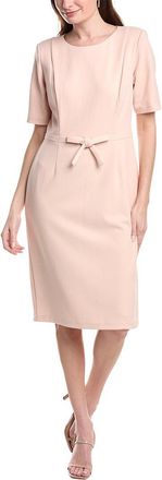 Adrianna Papell Bow Waist Sheath Dress