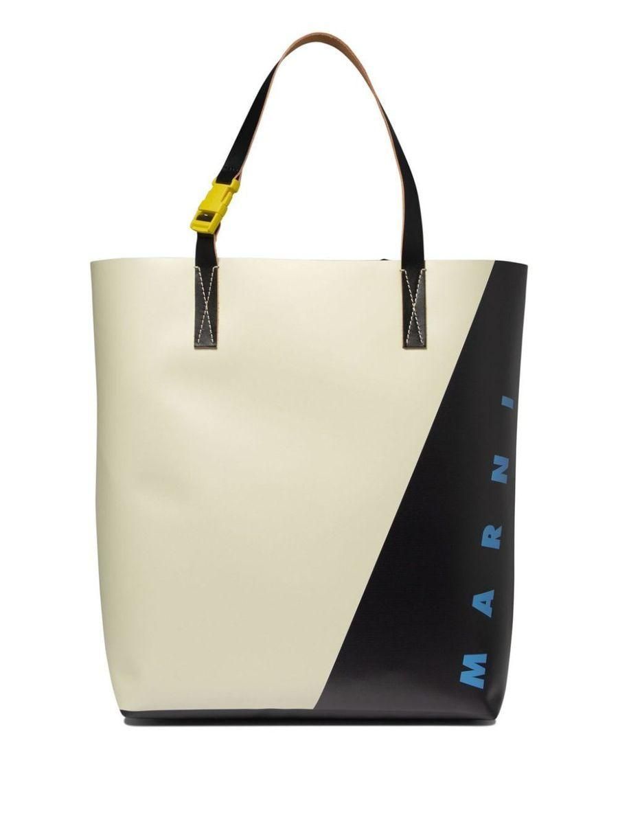 【VIP価格】MARNI Tote medium Bag Black Puff E/W tote bag | Marni