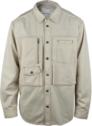 Isabel Marant Heren, Jassen, Beige, Maat: L Denim