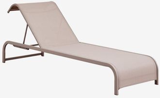 Sklum Tumbona Reclinable En Acero Marietta Sklum