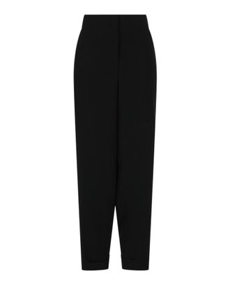Ferragamo Cuffed Wide-Leg Trousers
