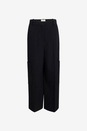 Khaite Fliessende Cargohose mit weitem Bein The Caiton