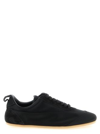 Jil Sander Black Cotton Low Top Womens Sneakers