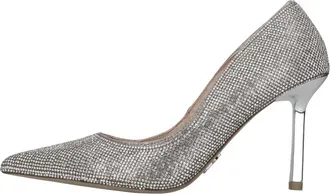 Steve Madden Classie R Crystal - Dames - Pumps - Grijs - 39 EU - Leer - Schoenen