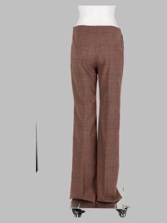 Max Mara Virgin Wool Trousers - Brown