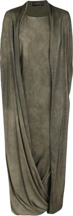 Cortana Mars Jurk - Dames - Casual kleedjes - Groen - XS - Satijn - Kleedjes