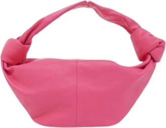 Bottega Veneta Pre-owned Shoulder Bags, female, Pink, Size: ONE SIZE Pre-owned Vintage Shoulder Bag