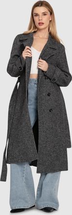 Belle & Bloom Front Runner Belted Coat