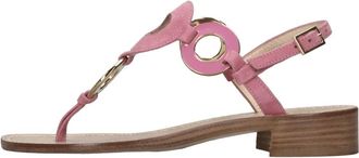 Paolo Ferrara Caprese Sandal 1908/C - Dames - Sandalen - Roze - 36 EU - Leer - Schoenen