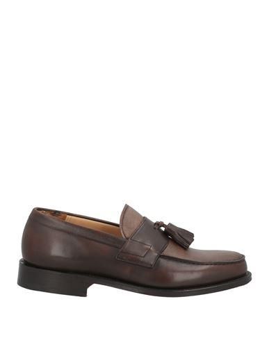 『church's』Brown Leather Moccasins Churchs: Brown Leather Slip-On Shoes now up to −80% | Stylight
