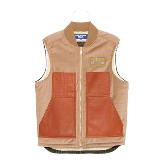 Junya Watanabe Heren, Jassen, Beige, Maat: M Leer