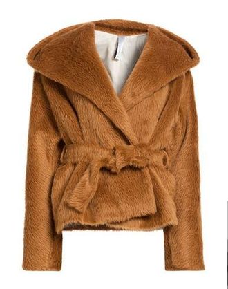Hev&ograve; COATS & JACKETS - Shearling & Teddy on YOOX.COM
