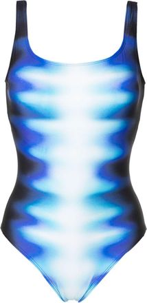 Lenny Niemeyer Costume intero con stampa - Blu