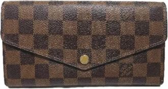 Louis Vuitton Pre-owned Canvas wallets - Dames - Vintage Accessoires - Bruin - ONE Size - Vintage