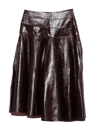 Liberowe carmen panelled skirt - Brown