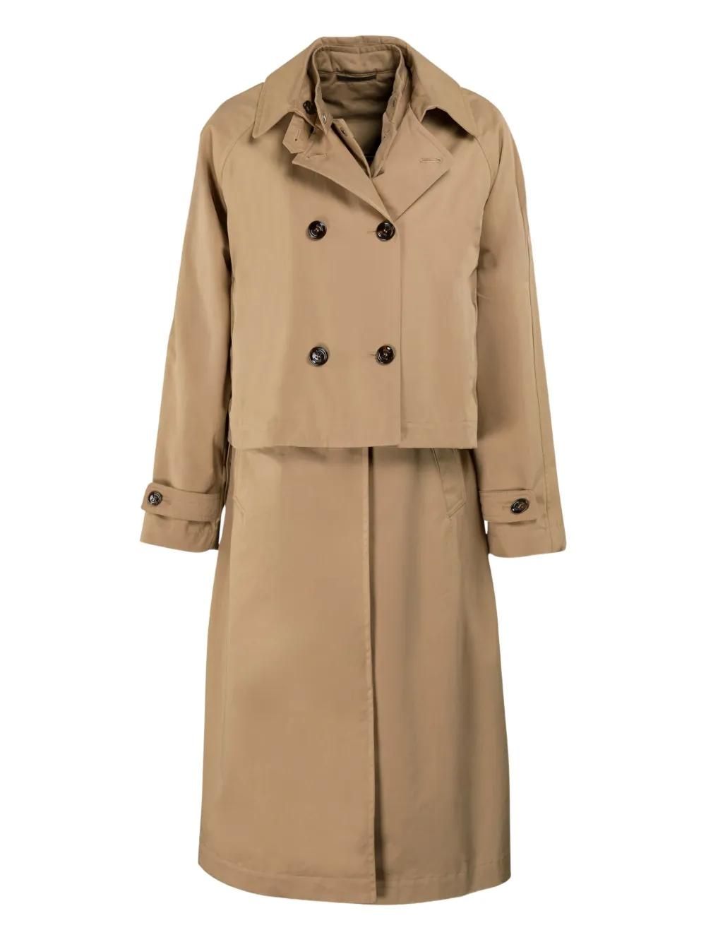 【送料&関税込】Moorer Thelma Light Grey Trench Coat Maiyifu-GJ Men's Single breasted Trench Pea Coat Casual Mid