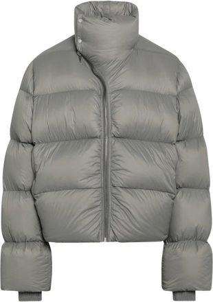 Rick Owens Turtle Down Jacket - Heren - Winterjassen - Grijs - S - Leer - Jassen