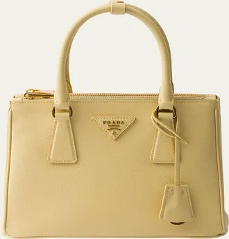 Prada Galleria Small Saffiano Leather Top-Handle Bag