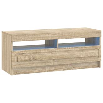 vidaXL Mueble De Tv Led Roble Sonoma Madera De Ingenier&iacute;a Vidaxl