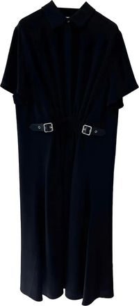 Loewe Abito midi con cintura - Nero