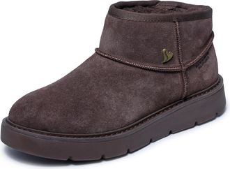 Skechers Keepsakes Cozy Mini Hands Free Slip-ins, Womens Snow Boots, Chocolate, EU 35 - UK 2