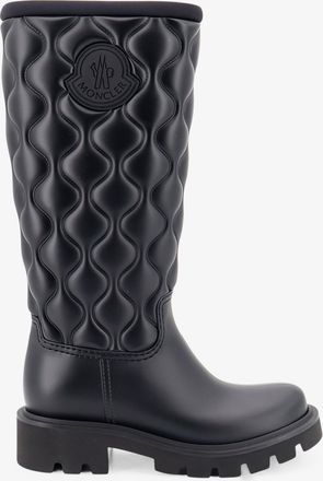 Moncler Stivali da pioggia Kickstream Quilt in PVC e neoprene - MONCLER - gender_Woman