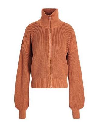 8 by YOOX RIBBED KNIT ZIPPED CARDIGAN