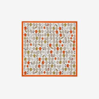 Burberry Trench Coat Silk Scarf