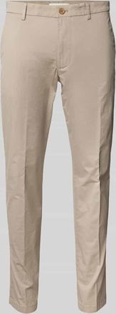 Drykorn Drykorn Chino mit B&uuml;gelfalten Modell AJEND in Beige, Gr&ouml;&szlig;e 31/32
