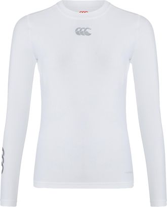 Canterbury Of New Zealand Dames Thermoreg Langsleeve Base Layer Top (Wit)
