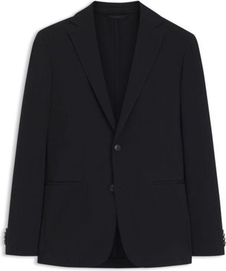 BOSS Slim-fit blazer in cotton-blend jersey