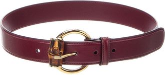 Gucci Bamboo Leather Belt